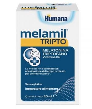 immagine Melamil TRIPTO gocce con Melatonina, Triptofano e Vitamina B
