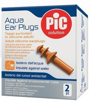 PIC Tappi Auricolari Silicone Aqua