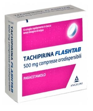 immagine Tachipirina Flashtab 500 mg compresse orodispersibili Paracetamolo