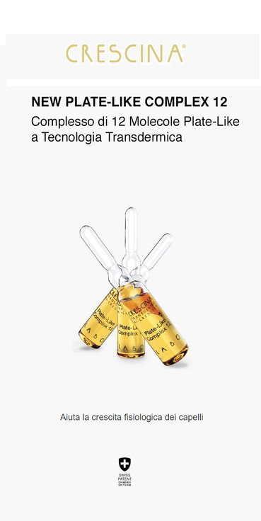 Fialette Crescina per la crescita fisiologica dei capelli