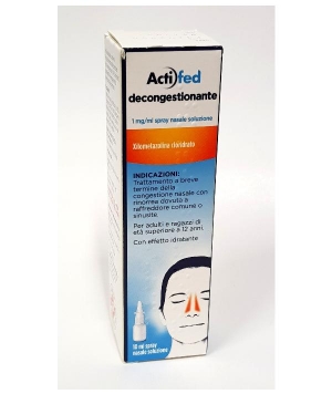 ACTIFED Decongestionante  Xilometazolina Cloridrato spray nasale