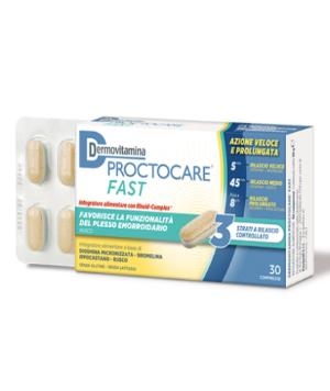 Dermovitamina Proctocare Fast compresse