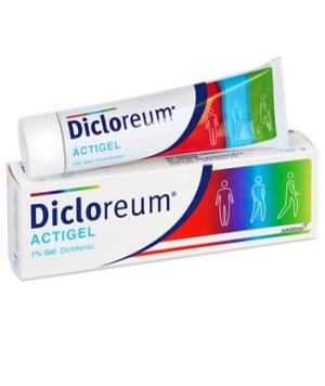 Dicloreum ACTIGEL 1 percento in gel