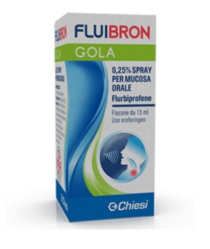 FluiBron Gola Fluriprofene Spray