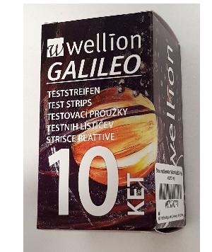 Wellion Galileo 10 strisce reattive Corpi Chetonici