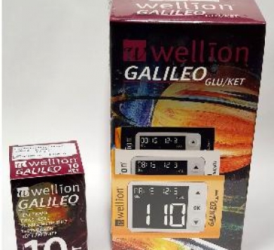 immagine 2 di Wellion Galileo Misuratore Glicemia Chetoni più Accessori Vari