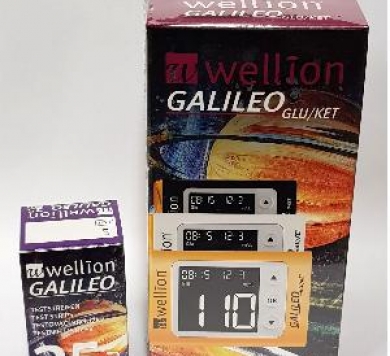 immagine 1 di Wellion Galileo Misuratore Glicemia Chetoni più Accessori Vari